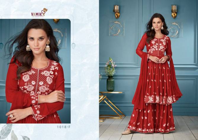 Vamika Lakhnavi 3 Heavy Wedding Wear Designer Latest Salwar Suit Collection